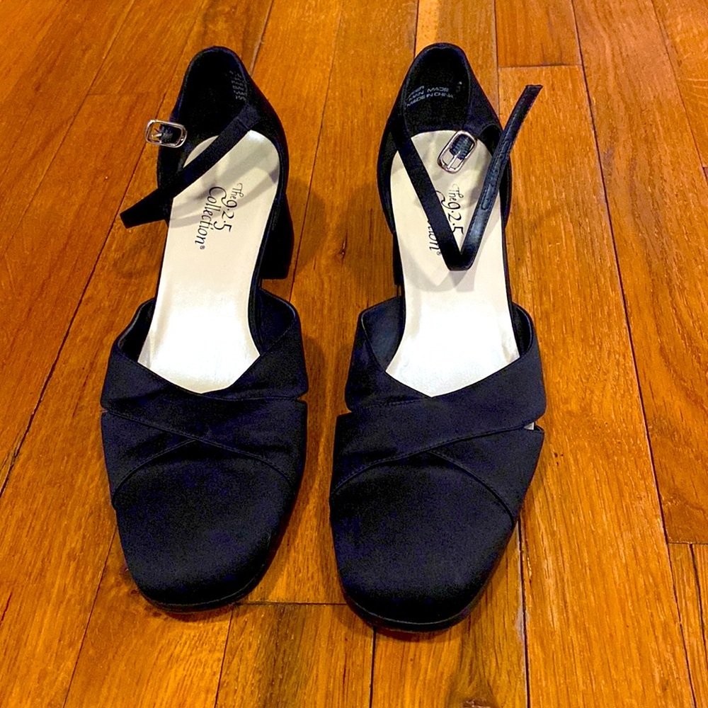 Satin Mary Janes